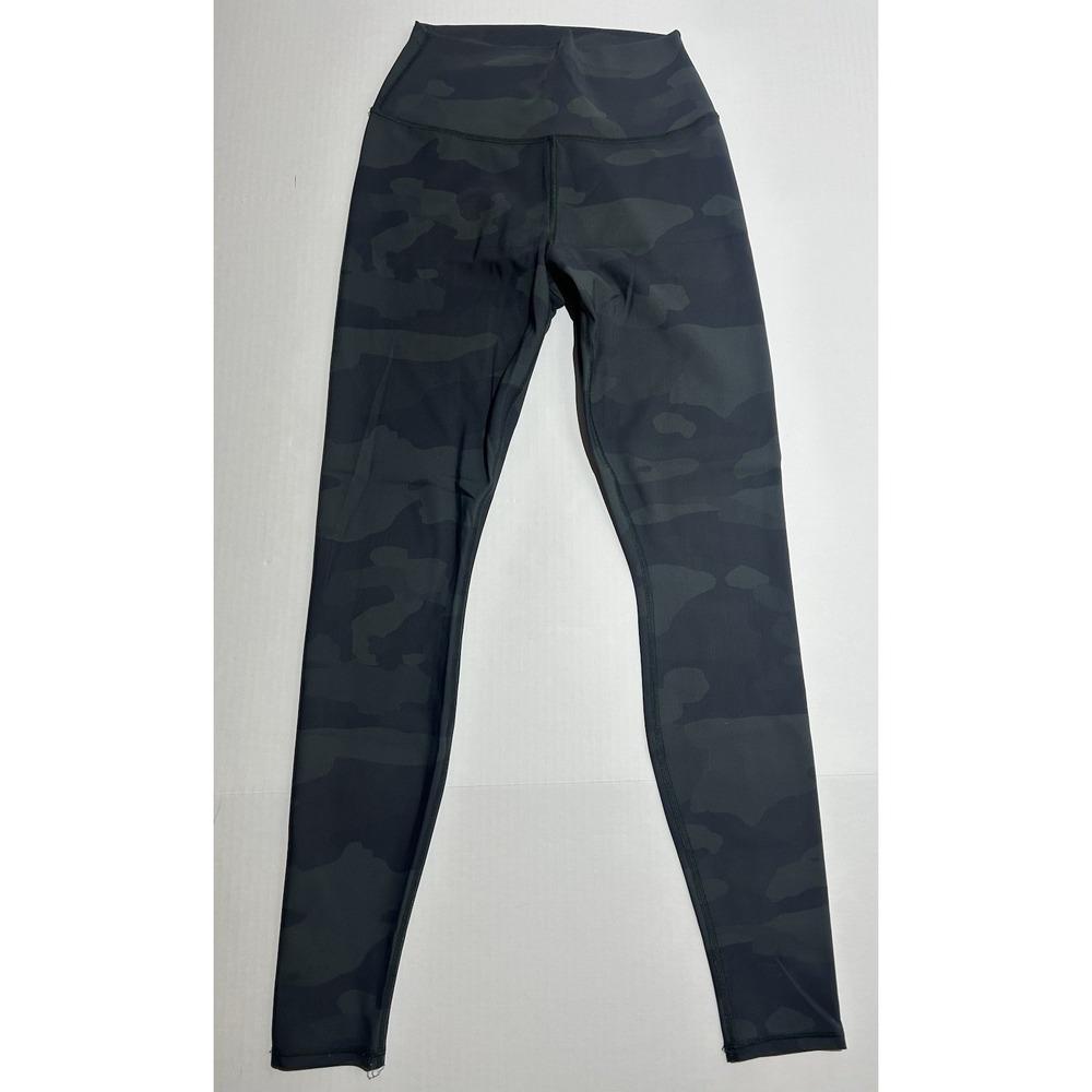 ALO Yoga High-Waist Camo Vapor Legging Size Small Athleisure Performance Stretch